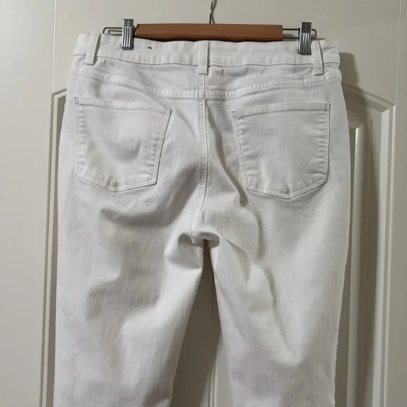Talbots white jegging crop - Picture 8 of 9